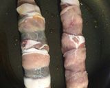 韓国風⁈豚ロースキムチーズ巻き＊おつまみ作り方8写真