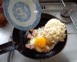 最速の生ピーマン炒飯作り方7写真