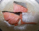 焼き鮭の残りで・鮭チーズ丼作り方3写真