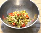 もずくで彩りサラダ風作り方3写真