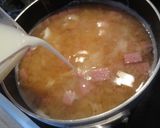 レタスの子供も喜ぶ簡単味噌スープ♡作り方5写真