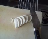 豆腐のマヨ味噌スパ作り方1写真