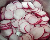 ラディッシュでサラダみたいな酢の物作り方2写真