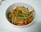 野菜もう一品！じゃが芋と人参のカレー炒め作り方5写真