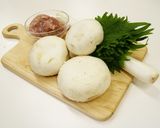 和風！ジャンボマッシュルームの簡単肉詰♪作り方1写真