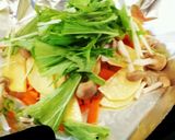 野菜たっぷり鮭のマヨホイル焼き作り方2写真