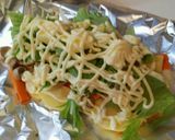 野菜たっぷり鮭のマヨホイル焼き作り方3写真