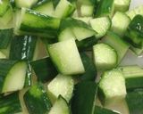 ☆プチトマトと胡瓜の簡単塩レモンマリネ☆作り方4写真