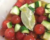 ☆プチトマトと胡瓜の簡単塩レモンマリネ☆作り方6写真