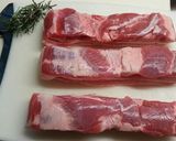 キッチンでお手軽ベーコン作り方1写真