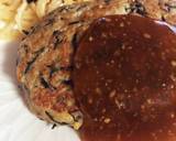 ＊ヘルシー＊豆腐とひじきの和風ハンバーグ作り方4写真