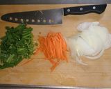 野菜たっぷりチヂミ～わが家流作り方1写真