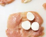 バジルモッツァレラのチキンカツ作り方1写真