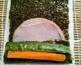 ハーフサイズのサラダ巻き☆チーズの巻作り方3写真
