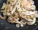 エビ・アサリ・豚肉のポルトガル風炒め作り方3写真