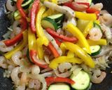 エビ・アサリ・豚肉のポルトガル風炒め作り方4写真