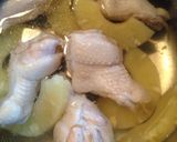 手羽元(^O^)やわやわ柔らか煮パイン作り方3写真
