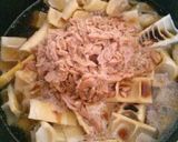 真竹のシーチキン煮作り方1写真