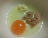 お弁当に＊レンジで簡単ツナマヨオムレツ作り方1写真