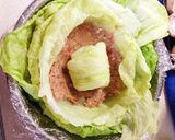 丸ごと⁈ピリっとヘルシー和ロールキャベツ作り方7写真