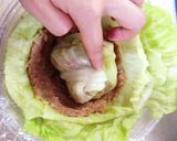 丸ごと⁈ピリっとヘルシー和ロールキャベツ作り方8写真