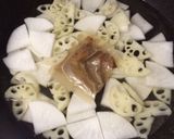 いかと大根とれんこんのうま煮♡作り方3写真