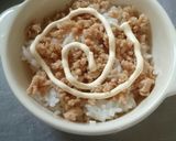 余ったそぼろで～？朝ごはん♪作り方2写真