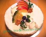 抹茶でマーブル！レアチーズケーキ☆作り方16写真