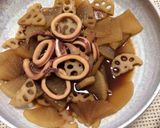 いかと大根とれんこんのうま煮♡作り方8写真