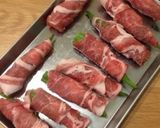 おくらの豚肉巻き（甘辛タレ）作り方2写真