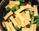ほっこり♪ いんげんと高野豆腐の煮物作り方3写真