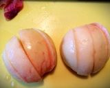 簡単！桃の綺麗な剥き方☆作り方5写真