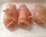 鶏むねのチーズ巻きフライ作り方1写真