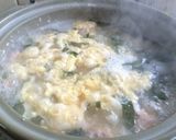 朝ごはん！鮭雑炊作り方5写真