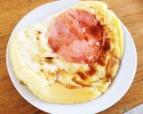 パンケーキミックスでマックグリドル風♪作り方8写真