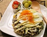 リメイク✿ひじきとコーン炒飯作り方7写真