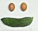 簡単◎苦くないゴーヤーと卵だけチャンプル作り方1写真