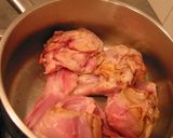 ウサギ肉とトマトの白ワイン煮作り方4写真
