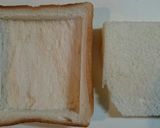 パンプディング☆チーズタルト風トースト★作り方1写真