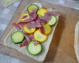 ズッキーニとベーコンのチーズトースト作り方6写真