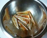 不思議な食感、なんこつ入り卵チャーハン作り方1写真