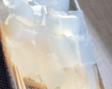糖質制限☆大成功！寒天グァーガムわらび餅作り方4写真
