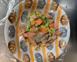 レンジ洋風トマト焼そば味オムライス弁当作り方2写真