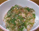 ねぎ塩豚カルビ丼作り方4写真