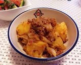 じゃがいもとひき肉のトマト煮込み作り方6写真