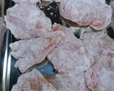 トリムネ肉の＊梅トロロ作り方1写真