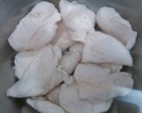 トリムネ肉の＊梅トロロ作り方3写真
