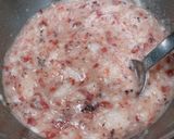 トリムネ肉の＊梅トロロ作り方5写真