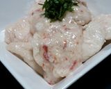 トリムネ肉の＊梅トロロ作り方6写真