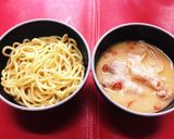 休日のお昼ご飯に♪簡単！豚バラ味噌つけ麺作り方4写真